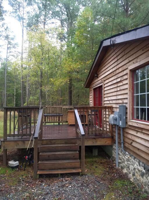 Rustic Quaint Cabin In The Woods--Pets Welcomed Dunnsville Dış mekan fotoğraf